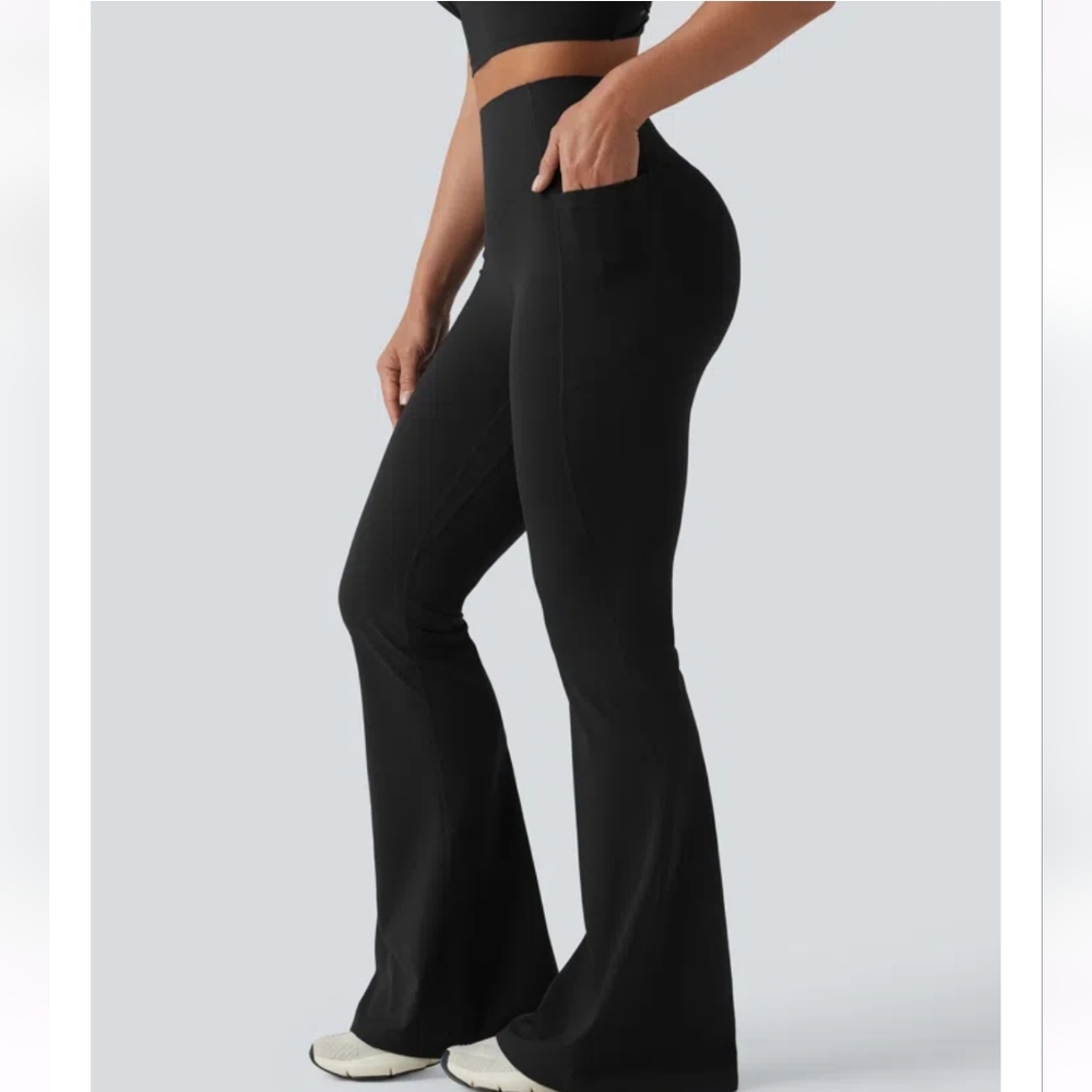 NEW HALARA ULTRA SCULPT High Waist Scrunch BUTT Lifting Tummy Control Size LARGE